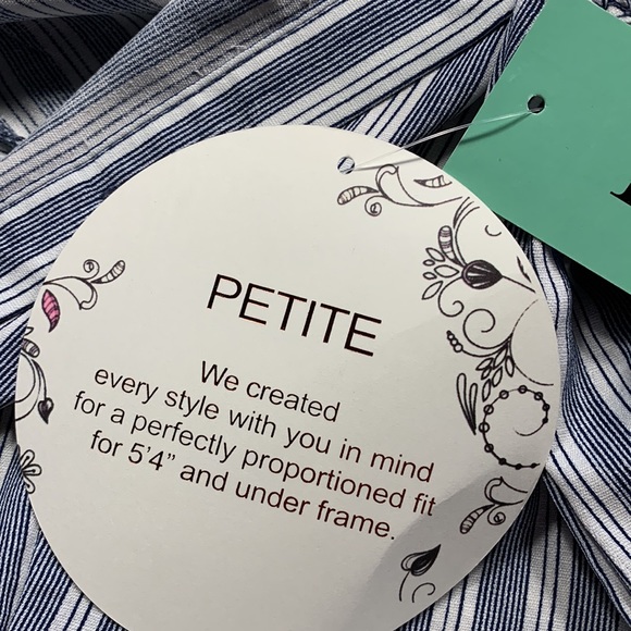 NWT Naïf Sleeveless Striped Shirt Dress - Picture 9 of 10